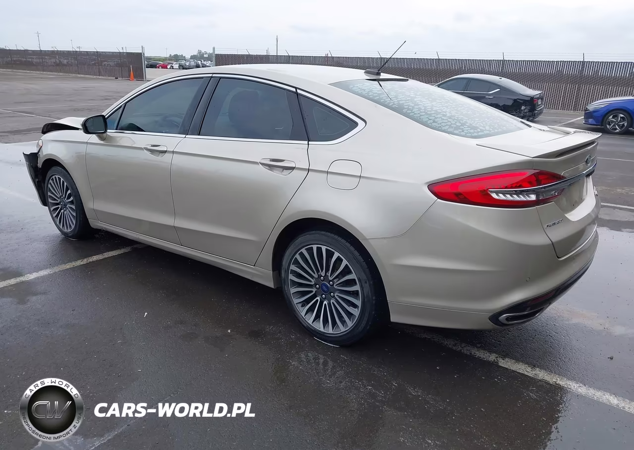 2018 Ford Fusion Titanium VIN:3FA6P0D99JR168645 - 3