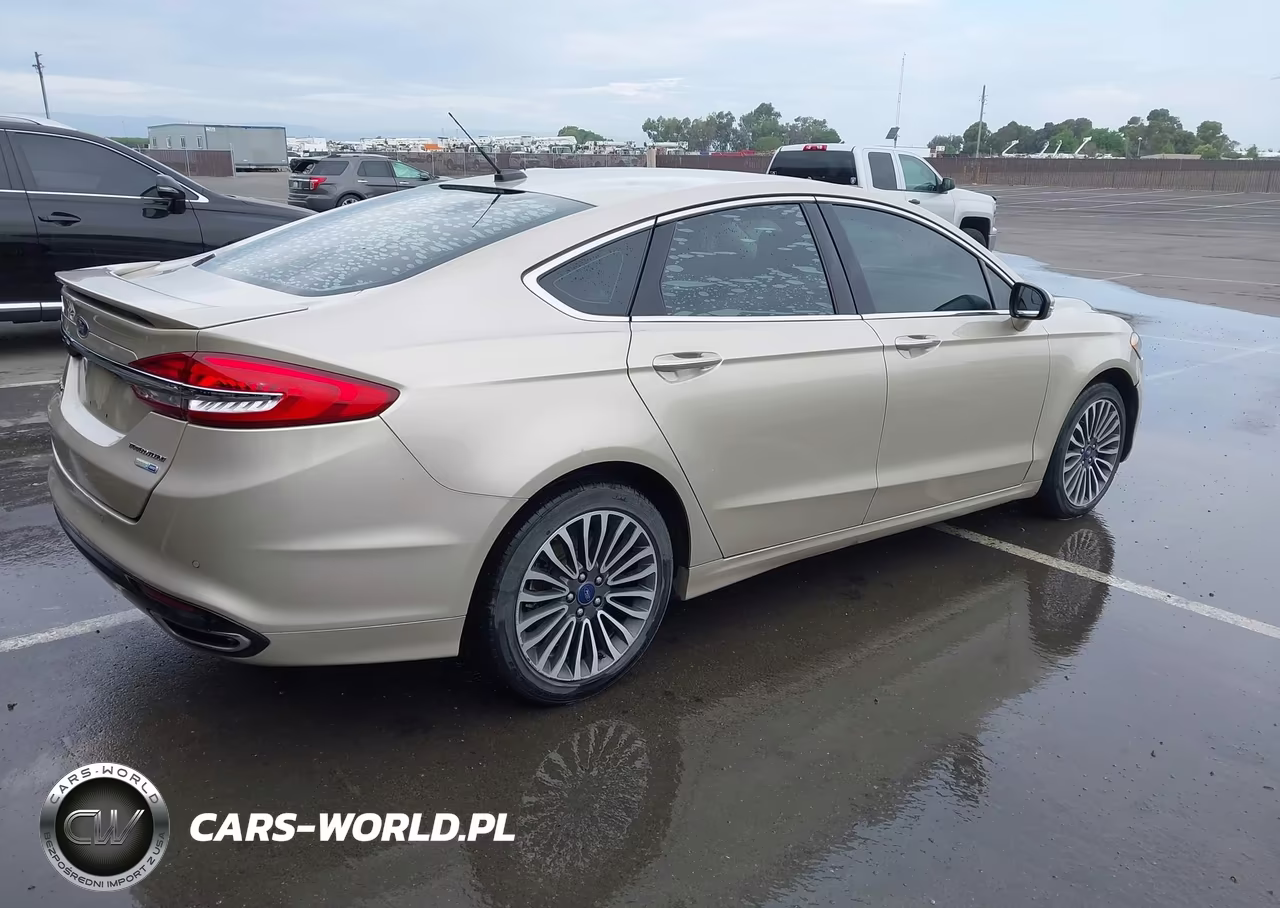 2018 Ford Fusion Titanium VIN:3FA6P0D99JR168645 - 4