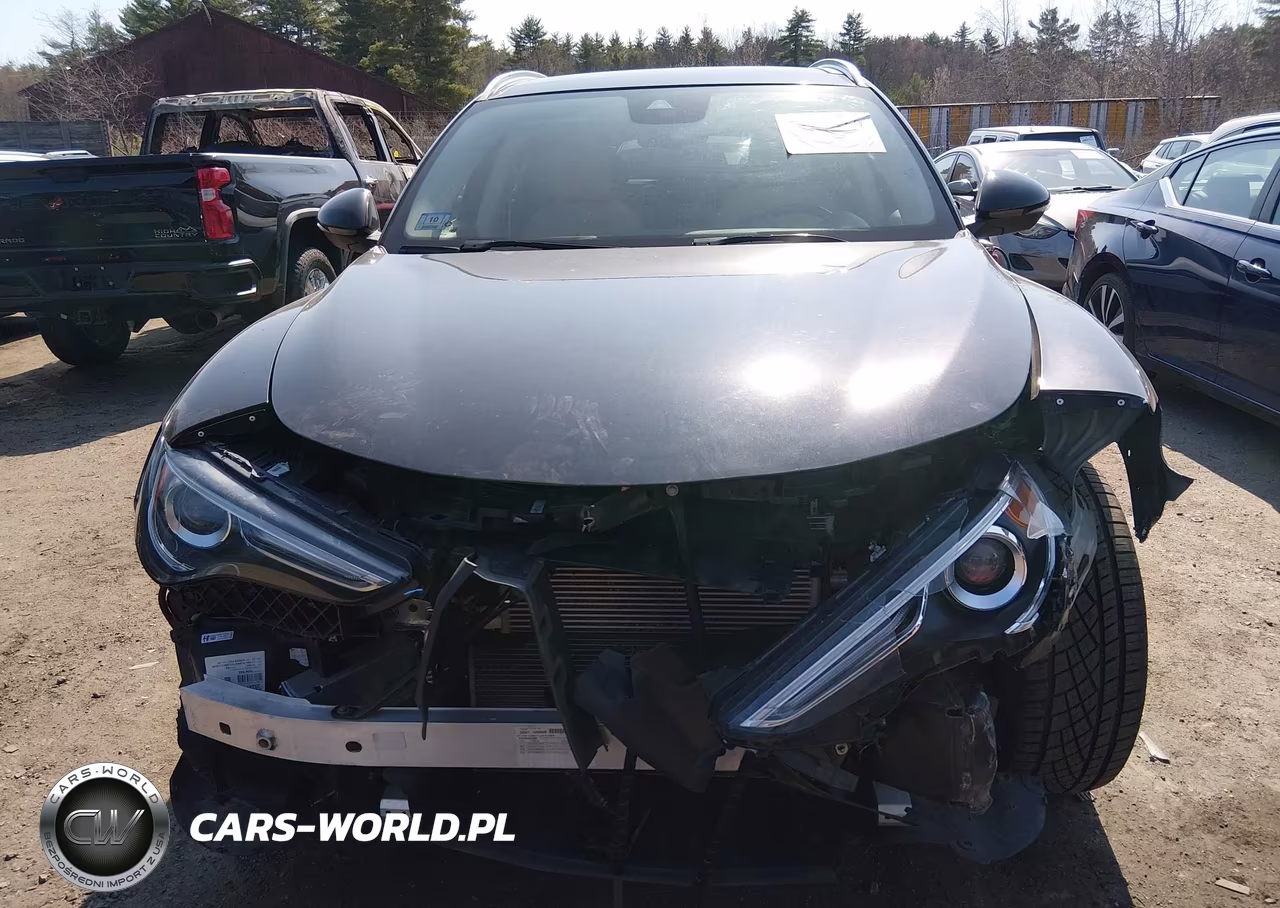 2021 Alfa Romeo Stelvio Ti Awd VIN:ZASPAKBN4M7D19521 - 13