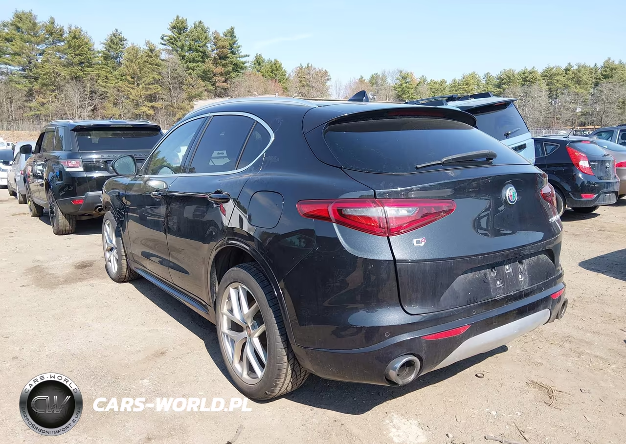 2021 Alfa Romeo Stelvio Ti Awd VIN:ZASPAKBN4M7D19521 - 3