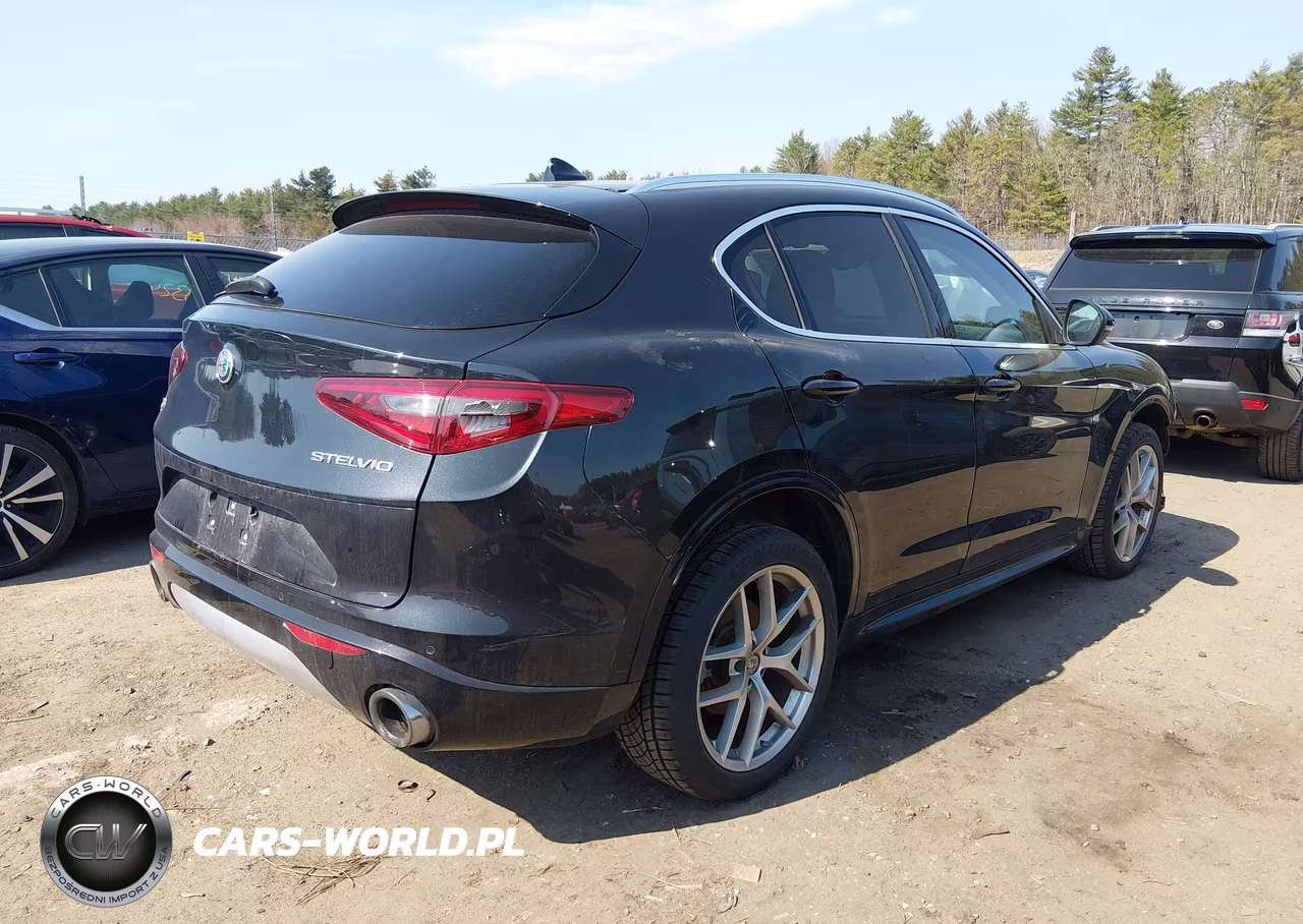 2021 Alfa Romeo Stelvio Ti Awd VIN:ZASPAKBN4M7D19521 - 4