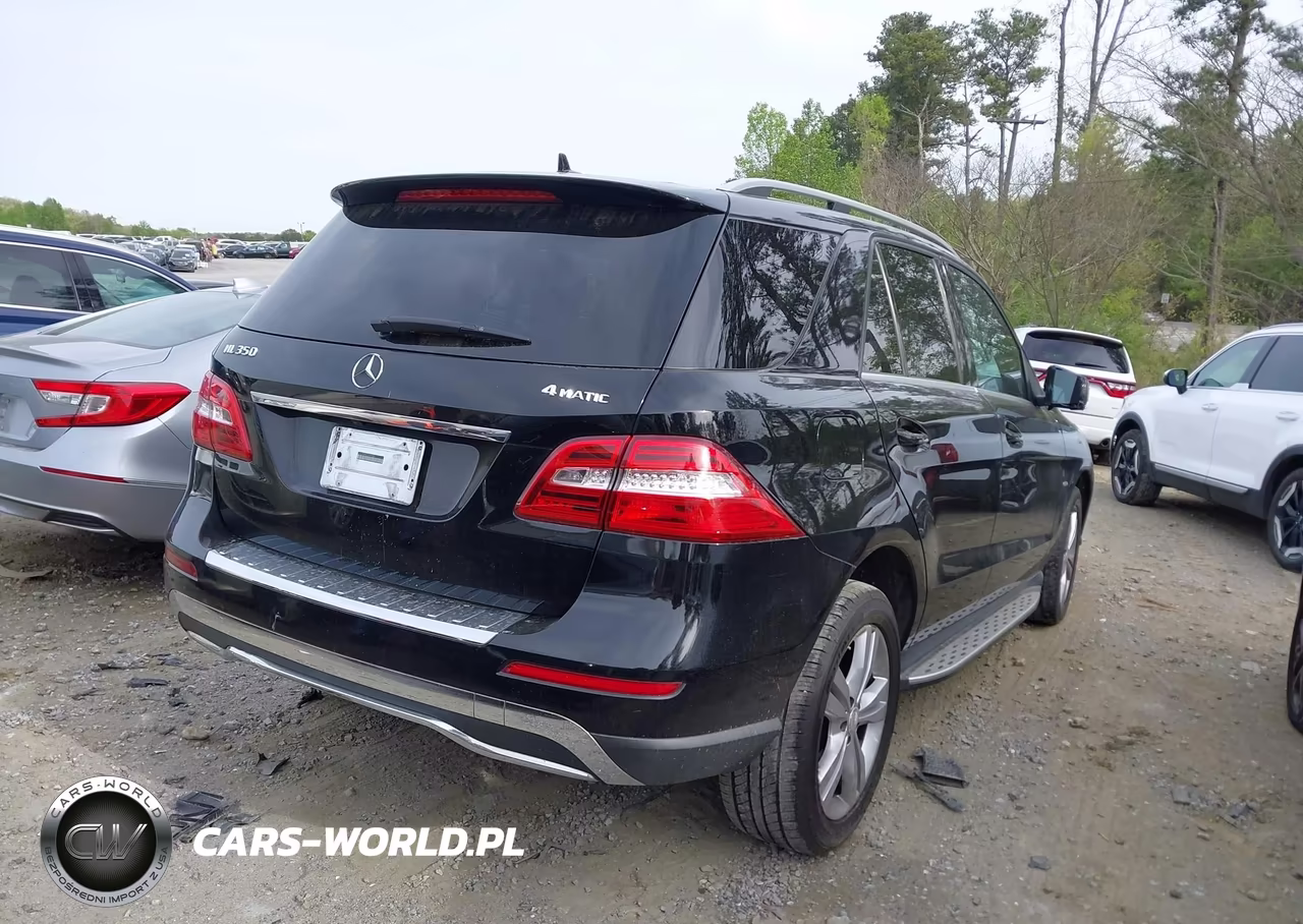 2012 Mercedes-Benz Ml 350 4Matic VIN:4JGDA5HB5CA042580 - 4