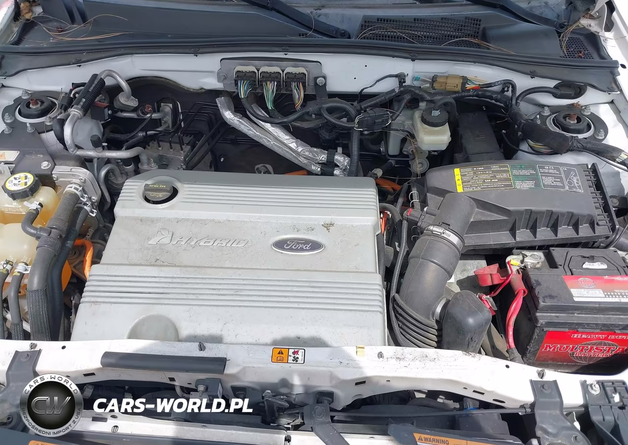 2008 Ford Escape Hybrid VIN:1FMCU59H88KA42628 - 10