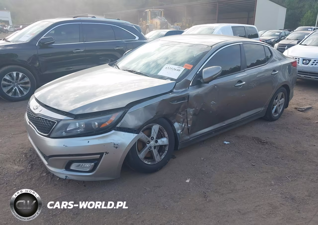 2015 Kia Optima Lx VIN:5XXGM4A76FG363643 - 2
