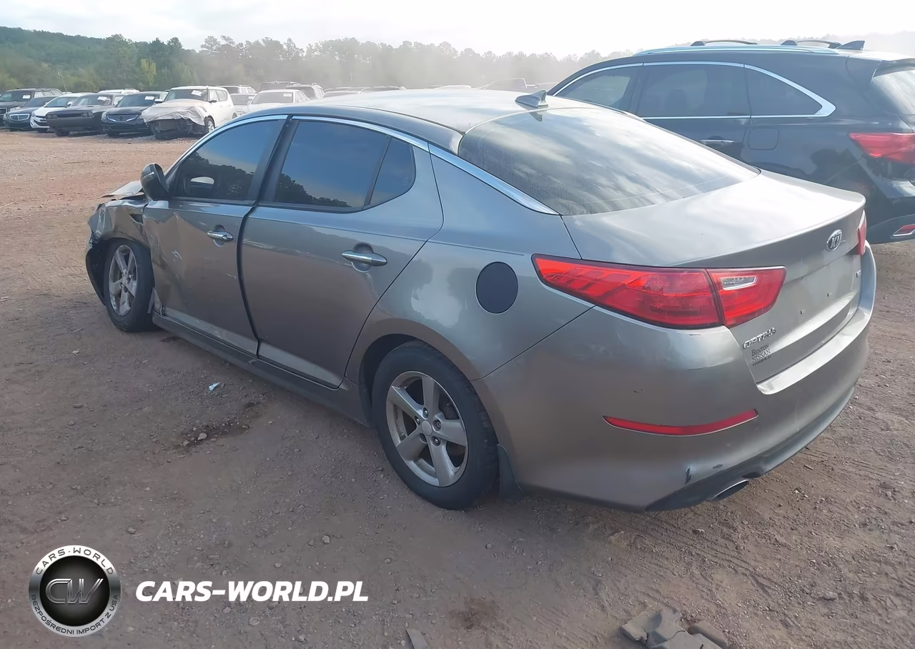 2015 Kia Optima Lx VIN:5XXGM4A76FG363643 - 3