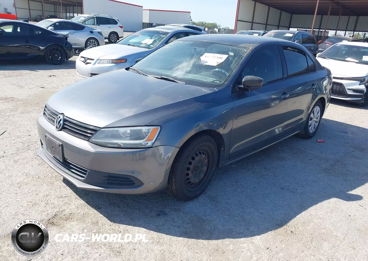 2011 Volkswagen Jetta 2.0L S VIN:3VW2K7AJ9BM066711 - 2