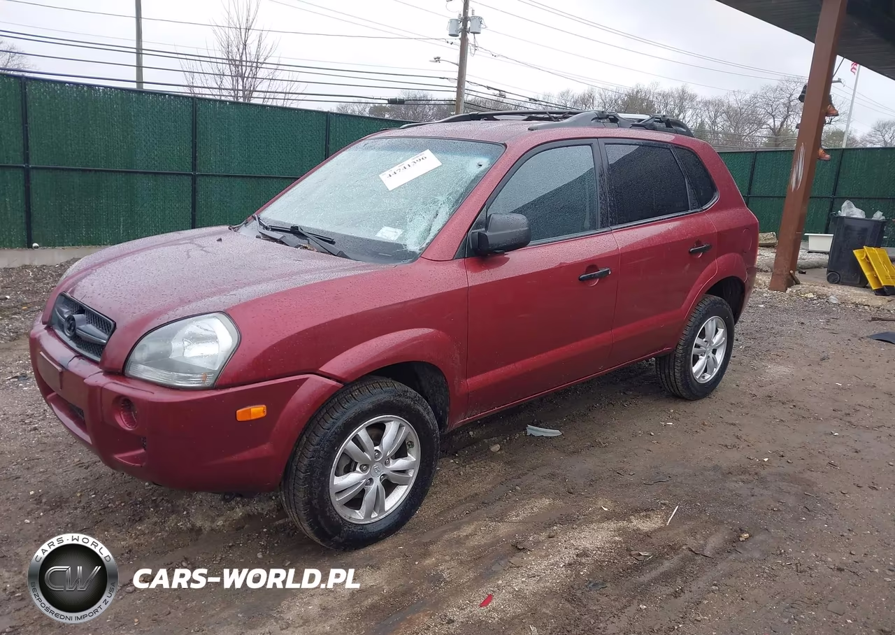 2009 Hyundai Tucson Gls VIN:KM8JM12B09U972003 - 2