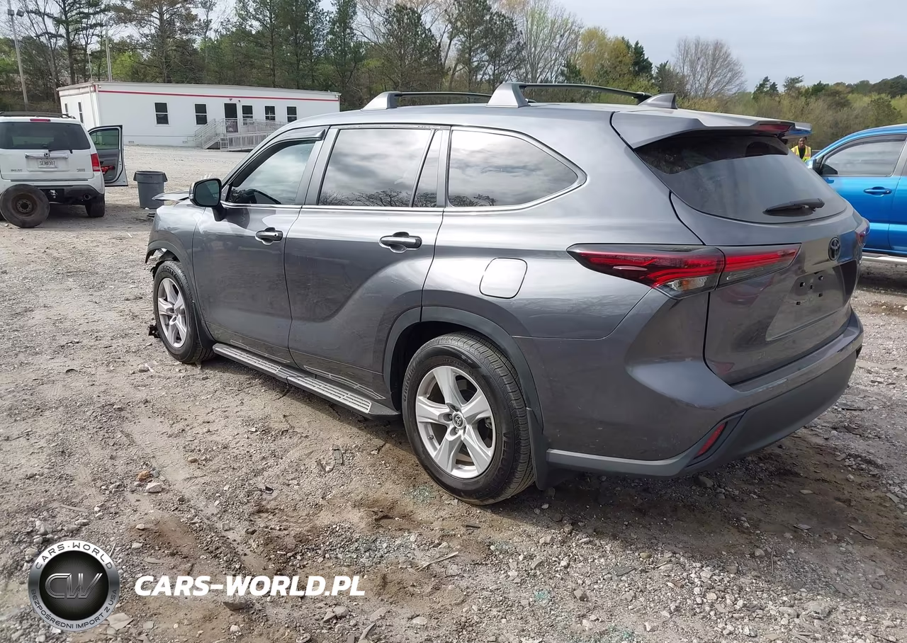 2024 Toyota Highlander Le VIN:5TDKDRAHXRS539399 - 3