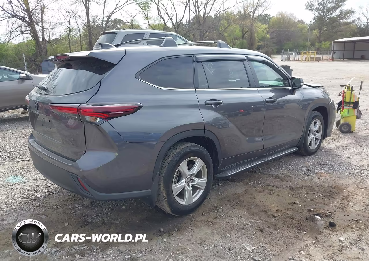 2024 Toyota Highlander Le VIN:5TDKDRAHXRS539399 - 4