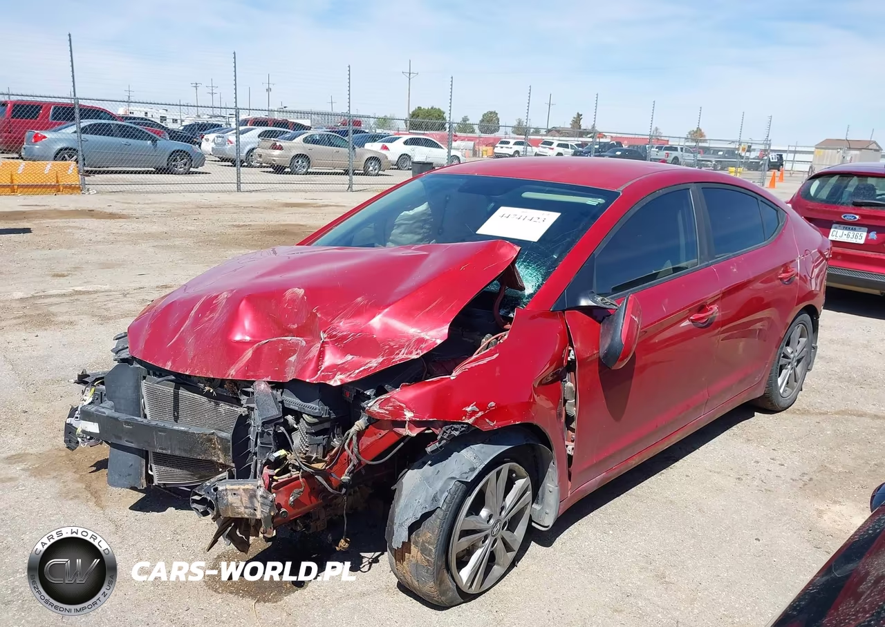 2018 Hyundai Elantra Sel VIN:5NPD84LF3JH251116 - 2