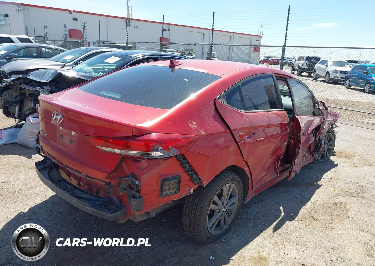 2018 Hyundai Elantra Sel VIN:5NPD84LF3JH251116 - 4