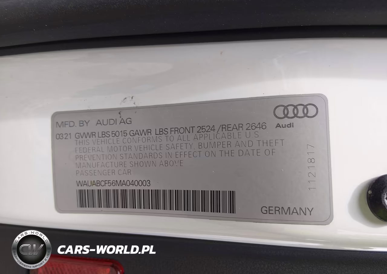 2021 Audi A5 Sportback Premium 40 Tfsi Quattro S Tronic VIN:WAUABCF56MA040003 - 9