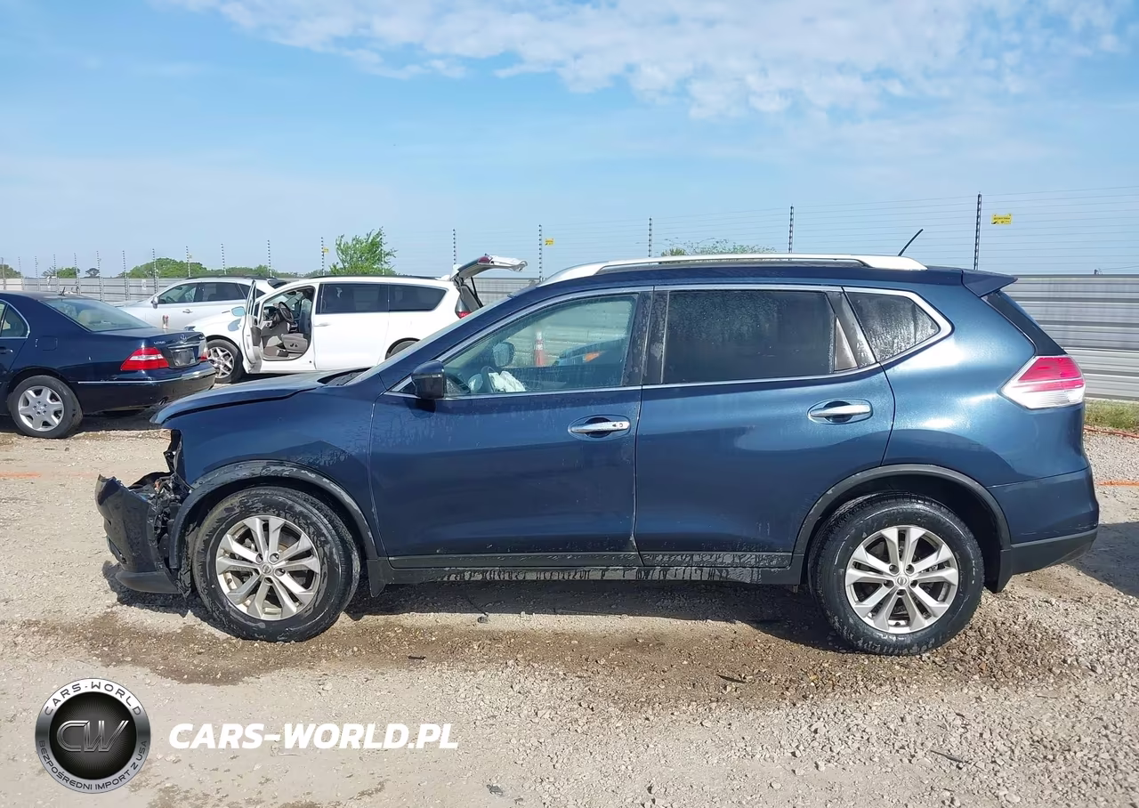 2016 Nissan Rogue Sv VIN:KNMAT2MT5GP697856 - 14