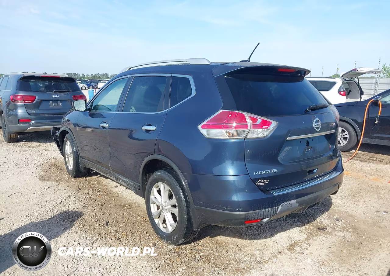 2016 Nissan Rogue Sv VIN:KNMAT2MT5GP697856 - 3