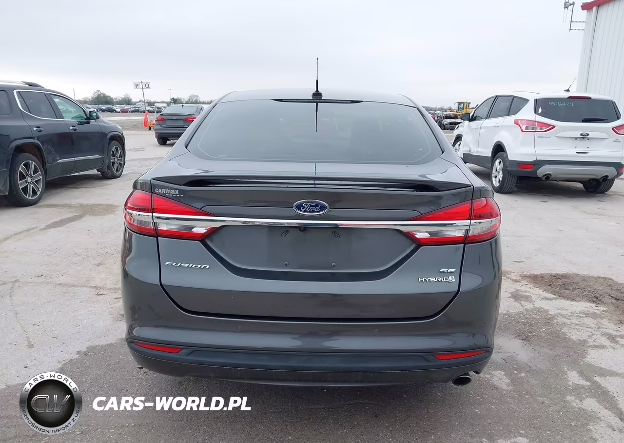 2018 Ford Fusion Hybrid Se VIN:3FA6P0LU5JR145921 - 16
