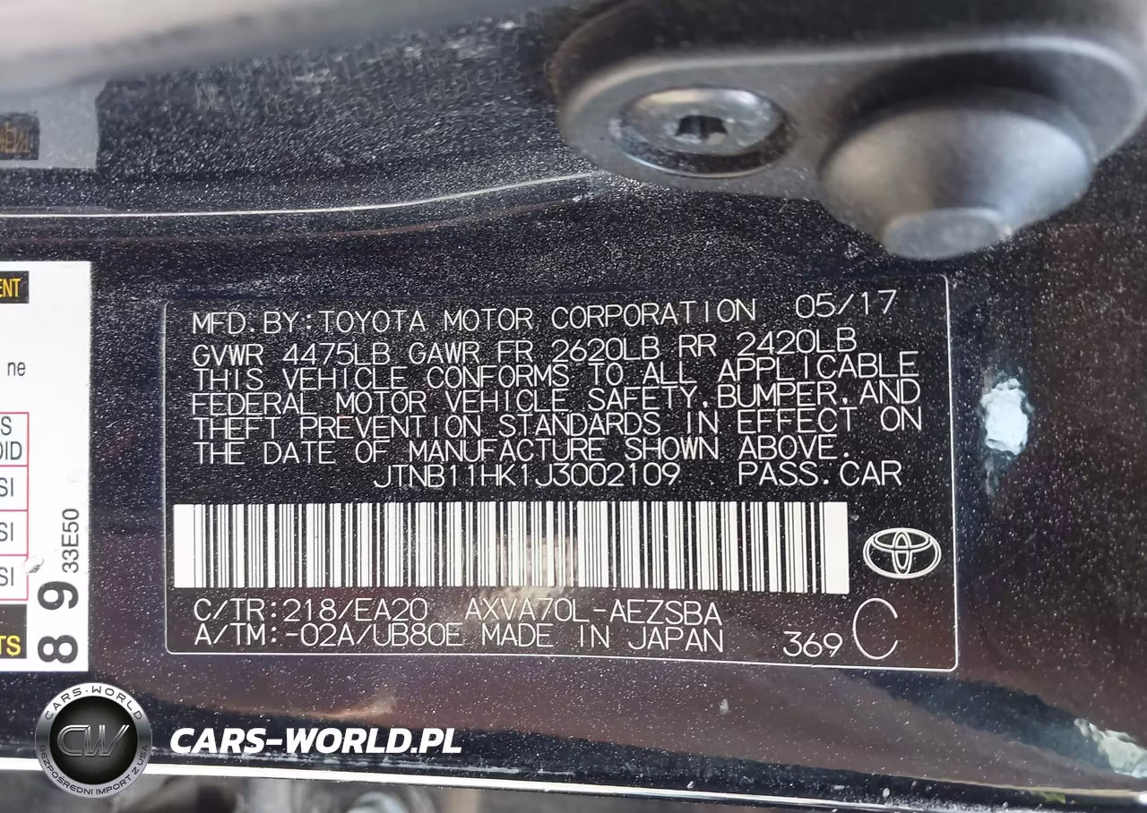 2018 Toyota Camry Se VIN:JTNB11HK1J3002109 - 9