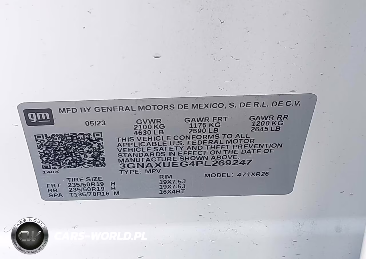 2023 Chevrolet Equinox Awd Lt VIN:3GNAXUEG4PL269247 - 9