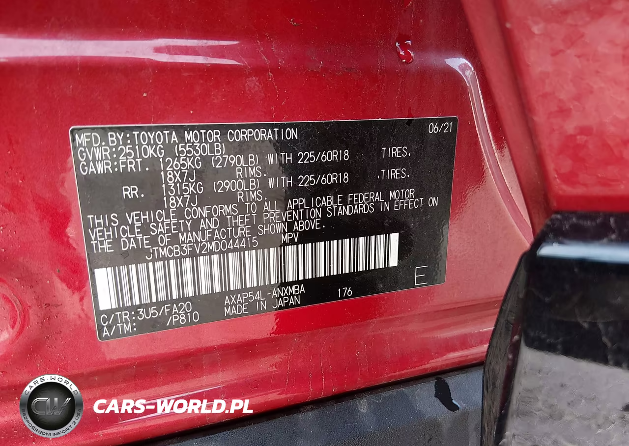 2021 Toyota Rav4 Prime Se VIN:JTMCB3FV2MD044415 - 9