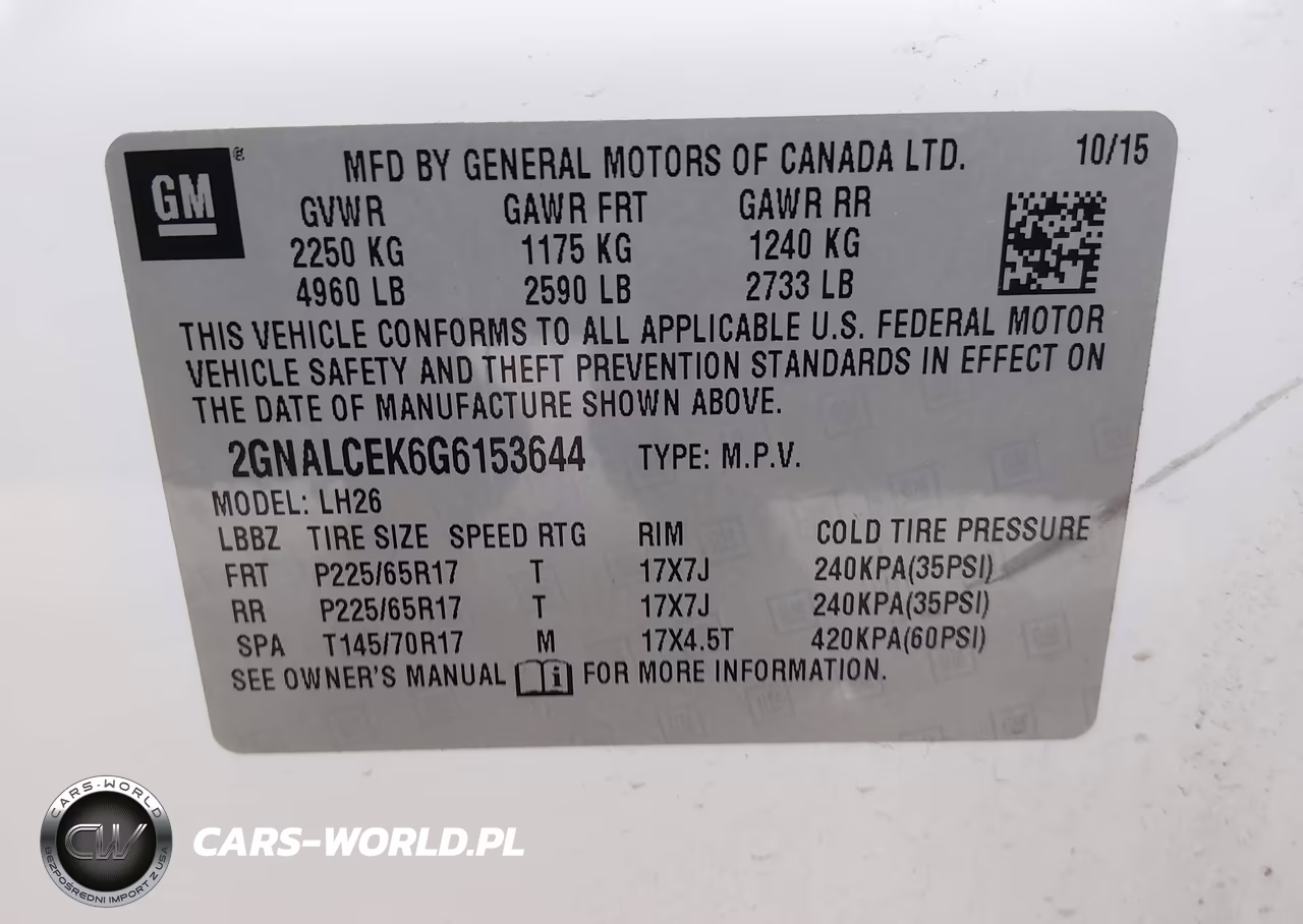 2016 Chevrolet Equinox Lt VIN:2GNALCEK6G6153644 - 9