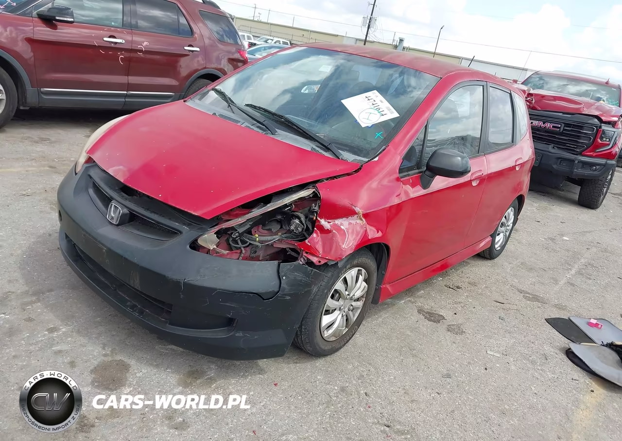 2007 Honda Fit Sport VIN:JHMGD38657S029584 - 2