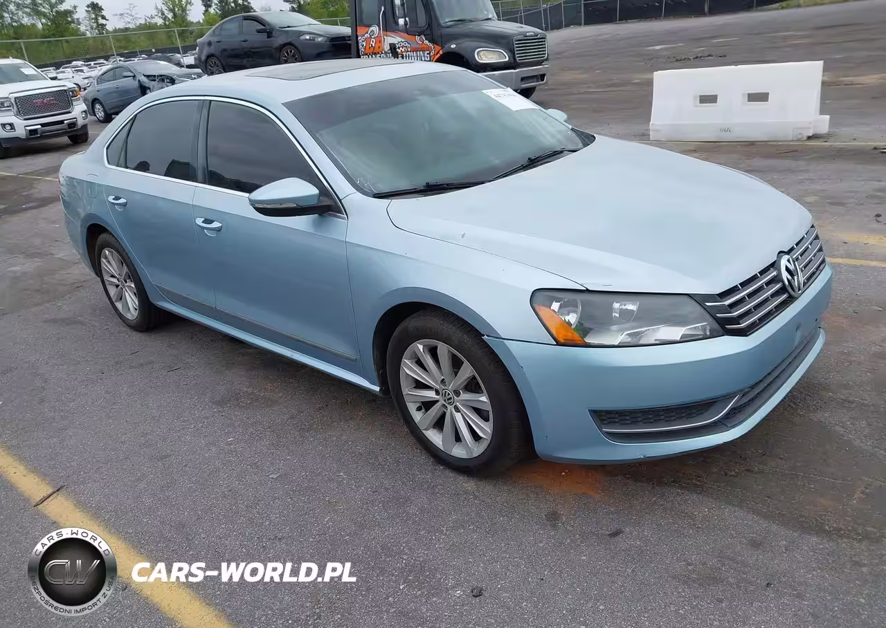 2012 Volkswagen Passat 2.5L Sel