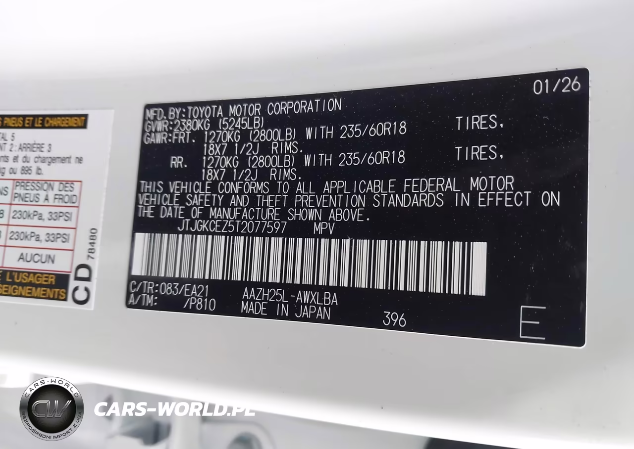 2026 Lexus Nx 350H Premium VIN:JTJGKCEZ5T2077597 - 9