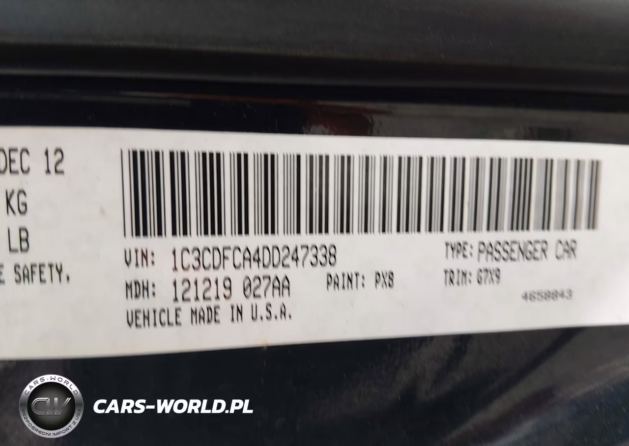 2013 Dodge Dart Limited VIN:1C3CDFCA4DD247338 - 9