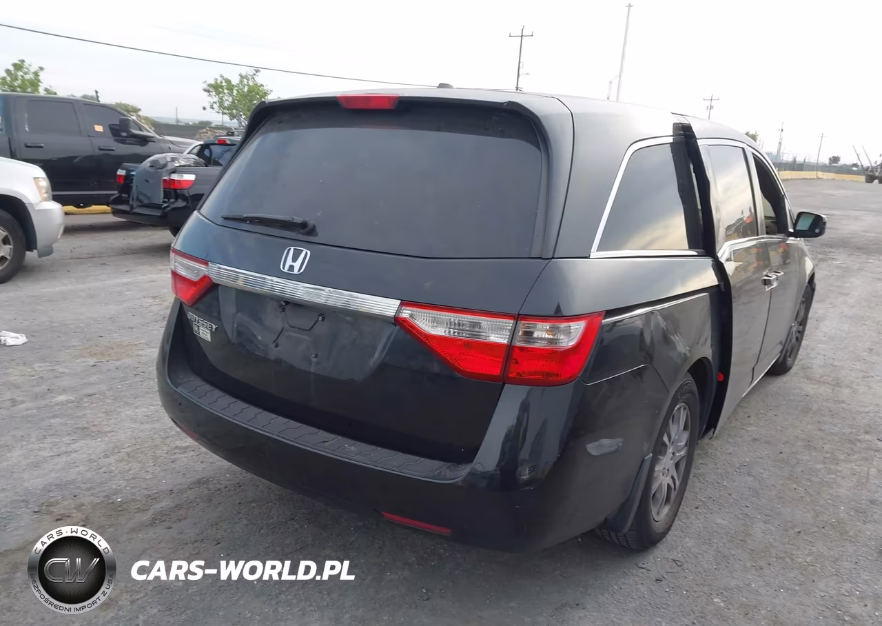 2011 Honda Odyssey Ex-L VIN:5FNRL5H68BB065896 - 4