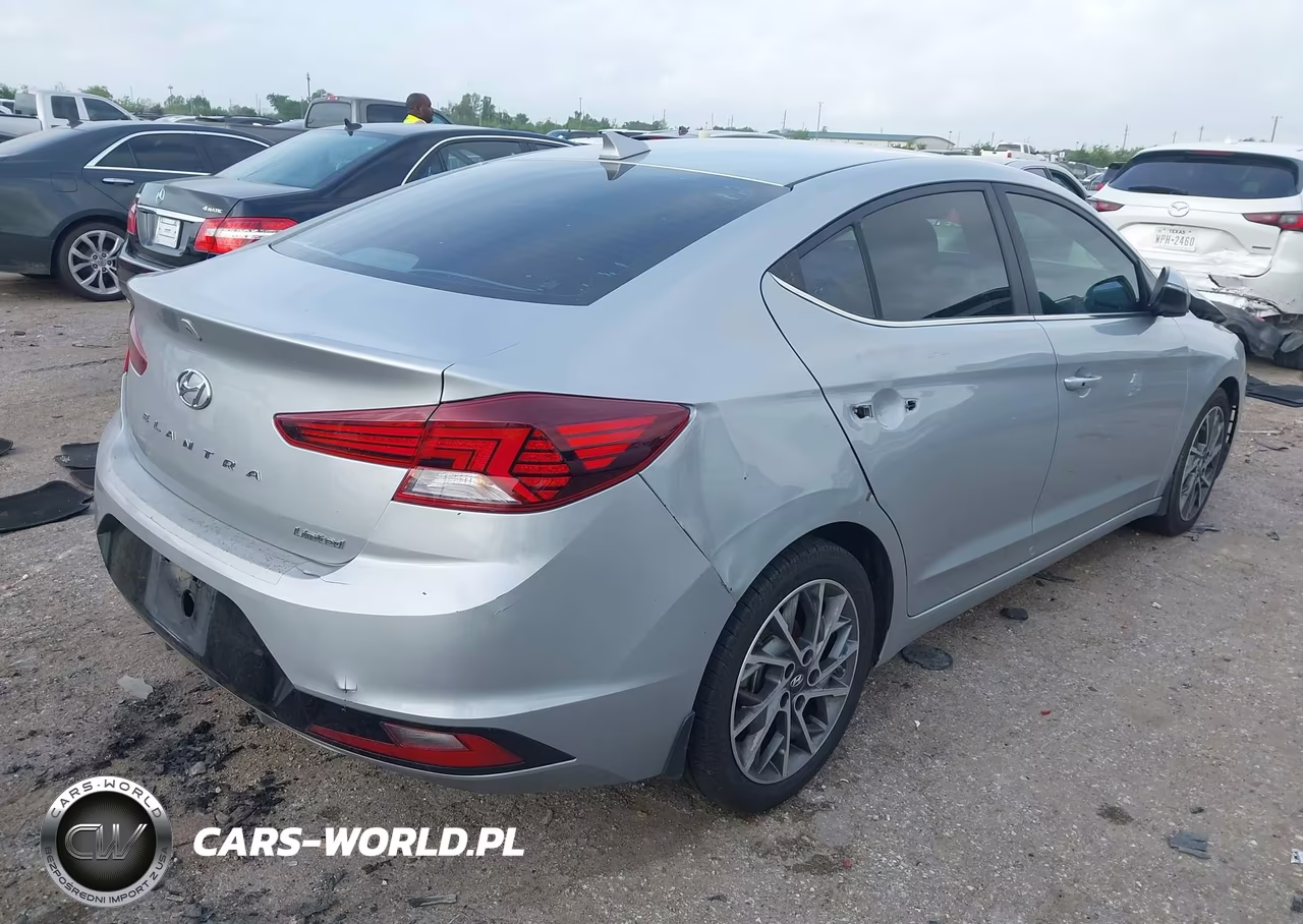 2020 Hyundai Elantra Limited VIN:KMHD84LF3LU960813 - 4