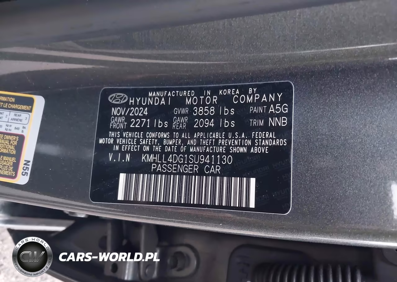 2025 Hyundai Elantra Se VIN:KMHLL4DG1SU941130 - 9