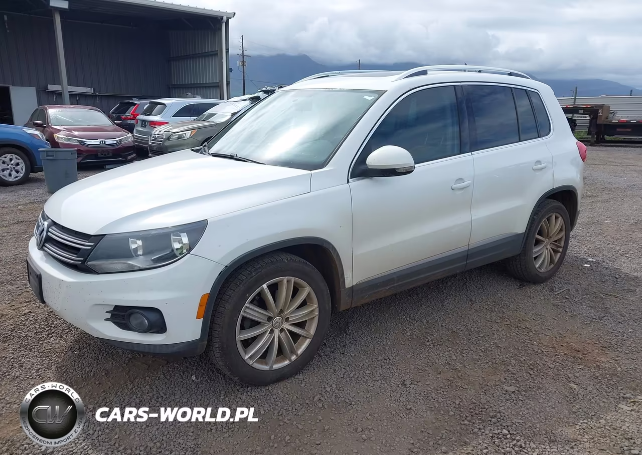 2015 Volkswagen Tiguan Se VIN:WVGAV7AX2FW607352 - 2