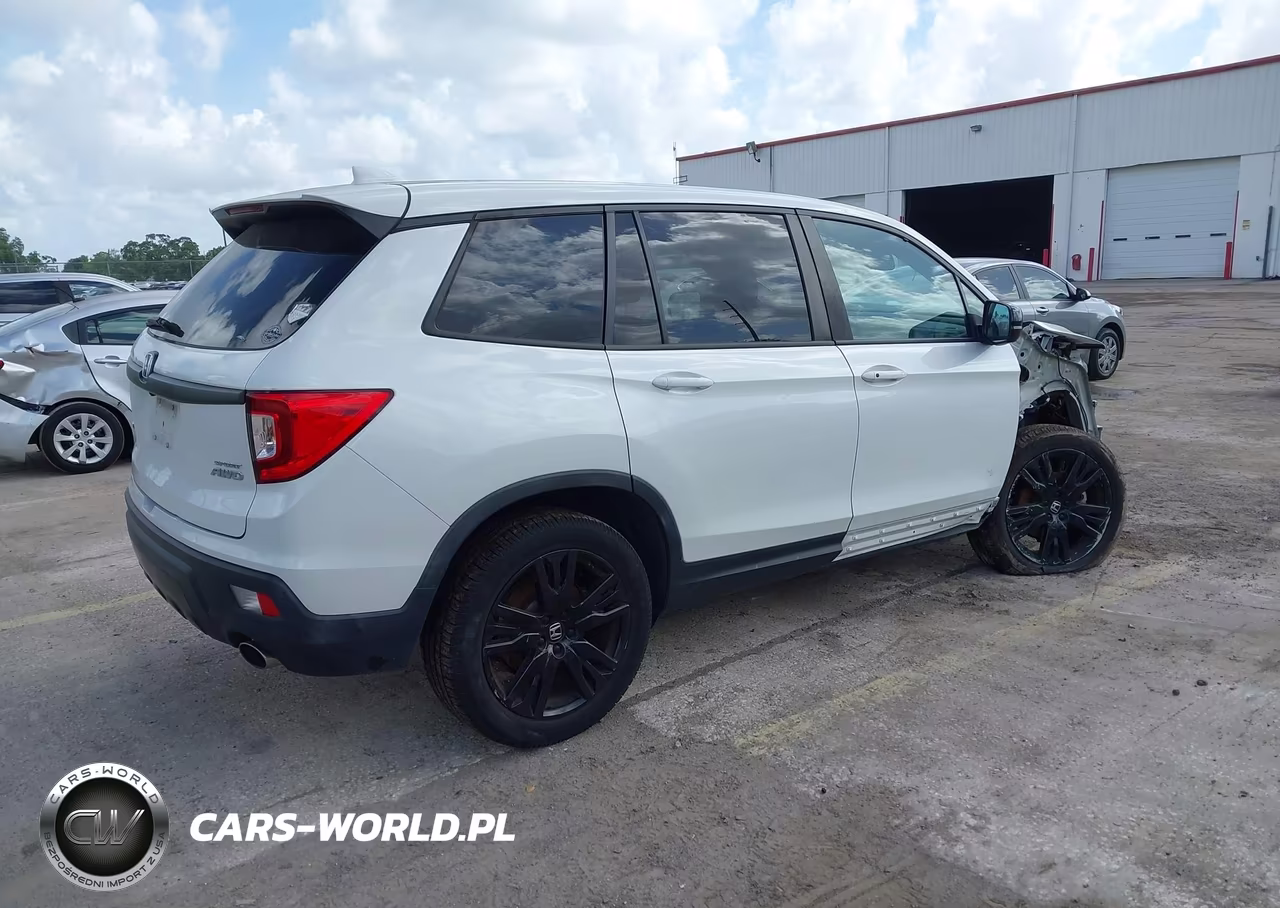 2021 Honda Passport Awd Sport VIN:5FNYF8H21MB012994 - 4