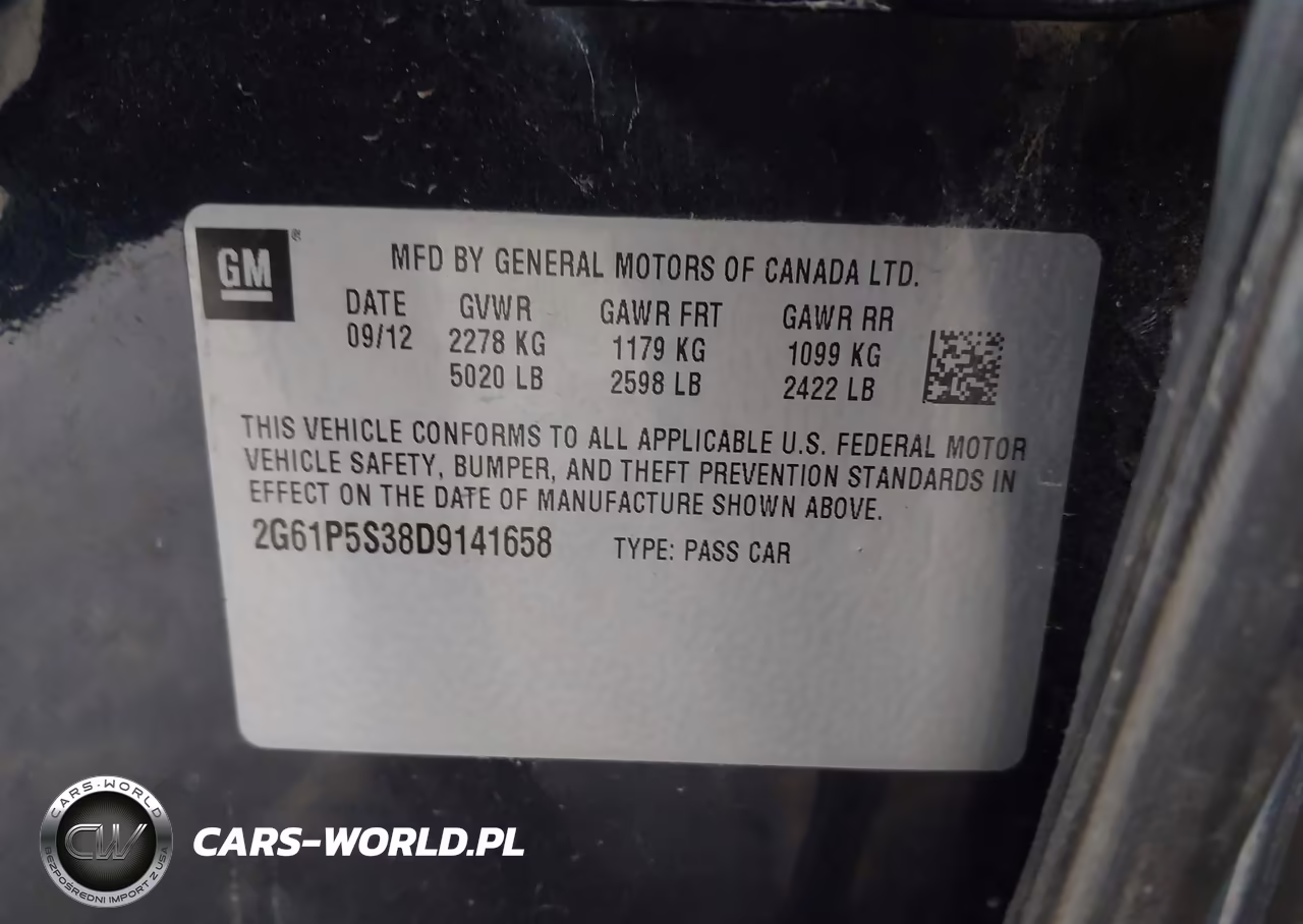 2013 Cadillac Xts Luxury VIN:2G61P5S38D9141658 - 9