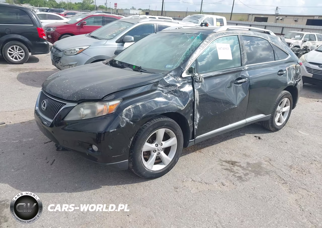 2010 Lexus Rx 350 VIN:2T2BK1BA9AC023603 - 2