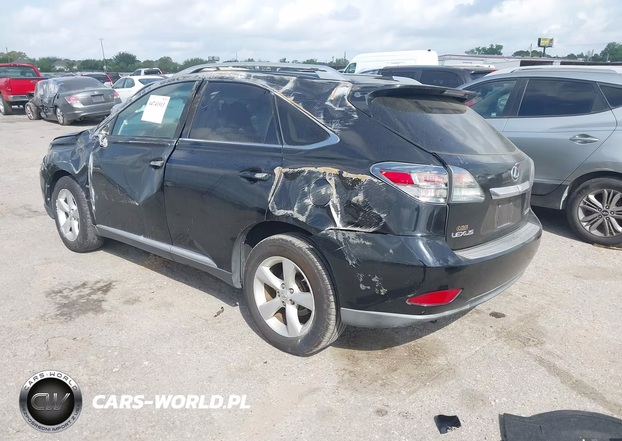 2010 Lexus Rx 350 VIN:2T2BK1BA9AC023603 - 3