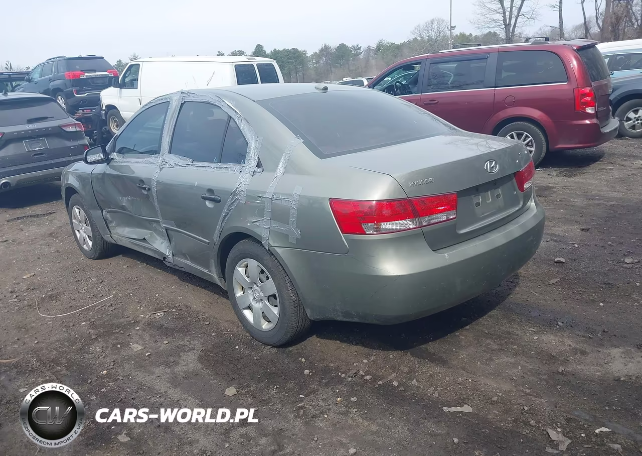 2007 Hyundai Sonata Gls VIN:5NPET46C37H292701 - 3