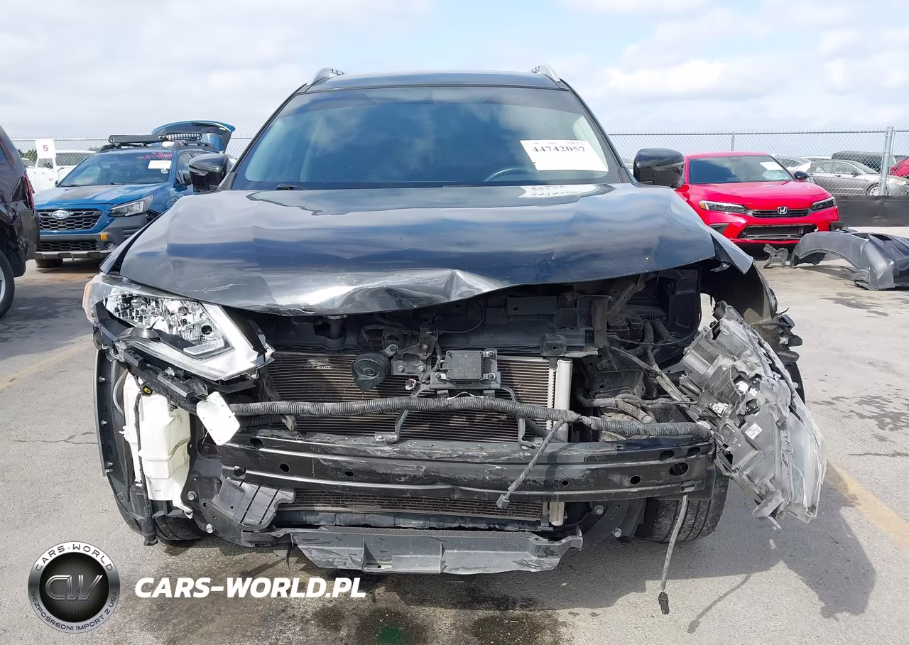 2017 Nissan Rogue Sv VIN:KNMAT2MVXHP616076 - 13