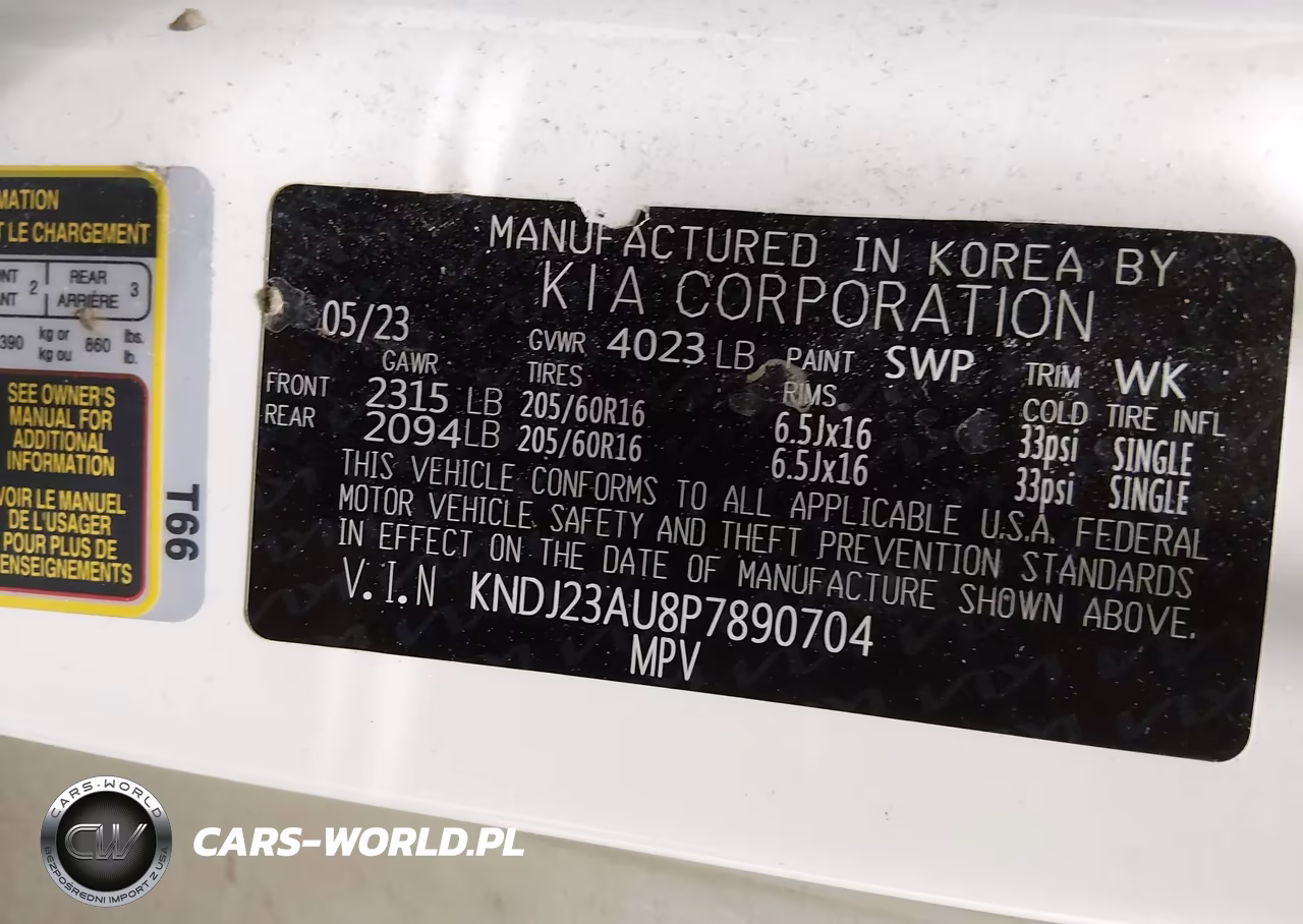 2023 Kia Soul Lx VIN:KNDJ23AU8P7890704 - 9