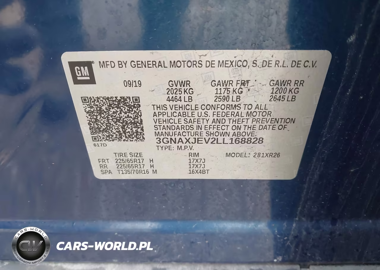 2020 Chevrolet Equinox Fwd 2Fl VIN:3GNAXJEV2LL168828 - 9