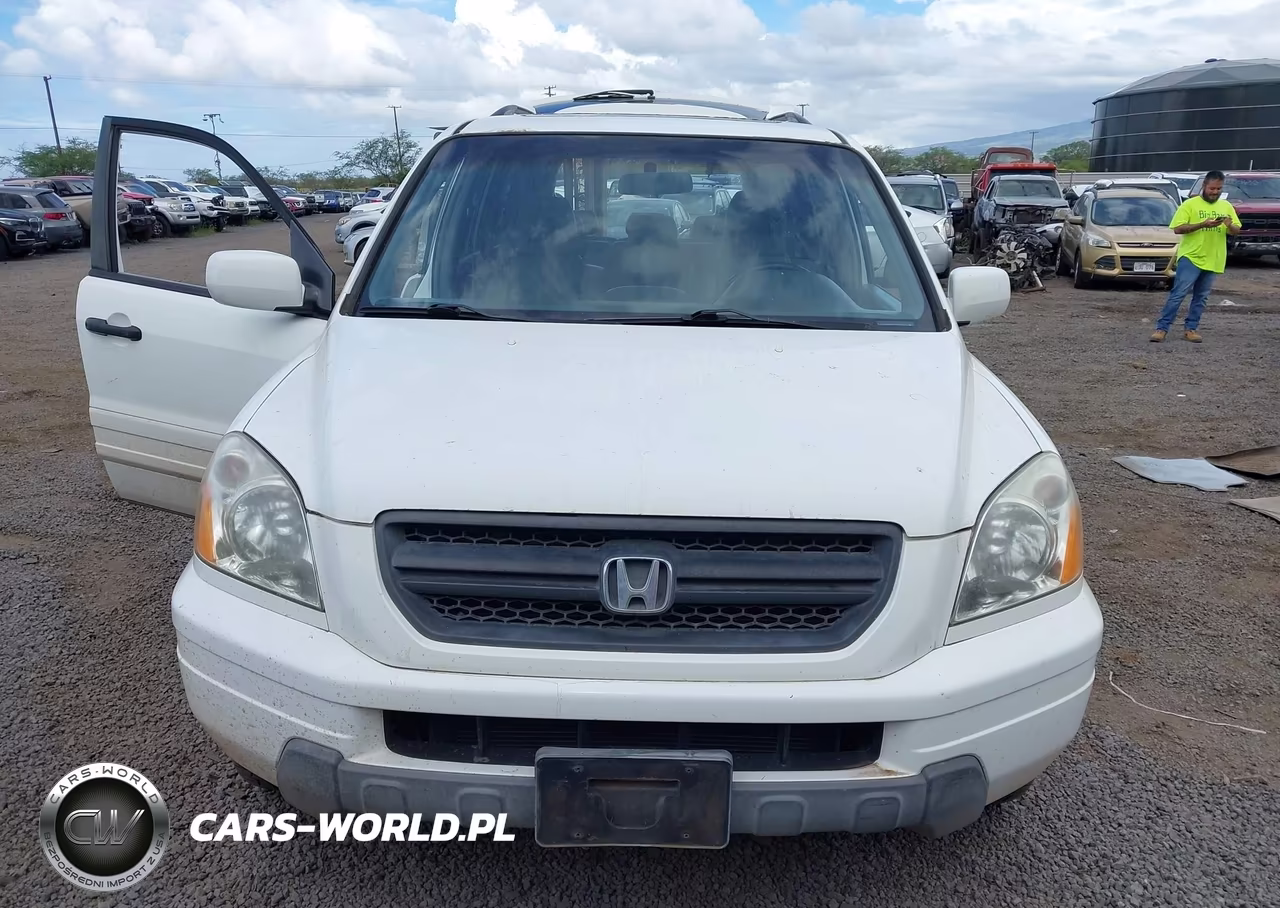 2005 Honda Pilot Ex-L VIN:5FNYF18585B055201 - 12