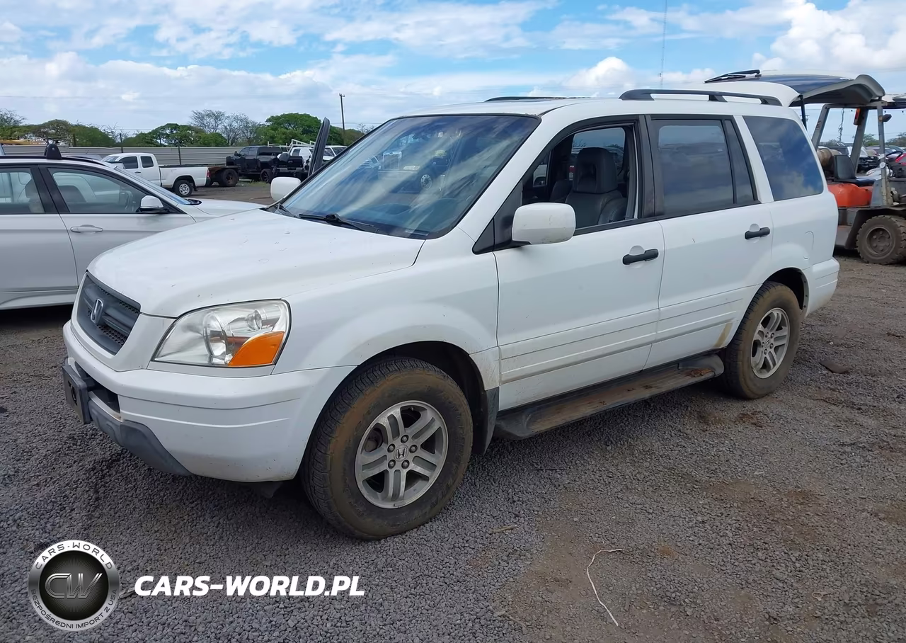 2005 Honda Pilot Ex-L VIN:5FNYF18585B055201 - 2
