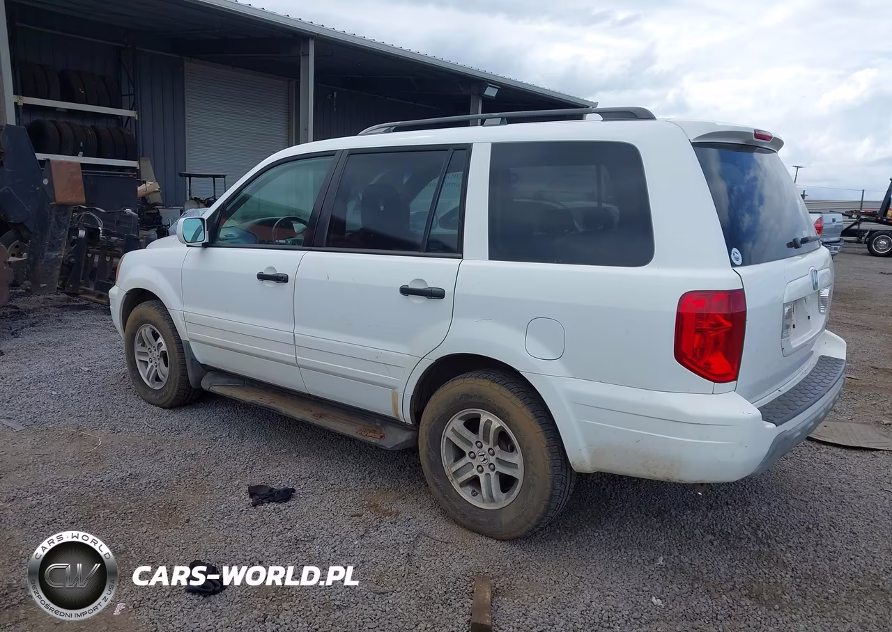 2005 Honda Pilot Ex-L VIN:5FNYF18585B055201 - 3