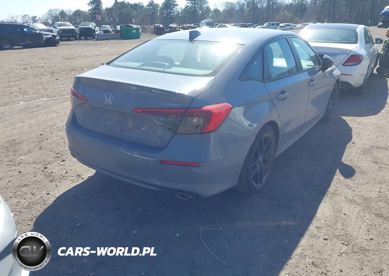 2022 Honda Civic Sport VIN:2HGFE2F55NH577959 - 4