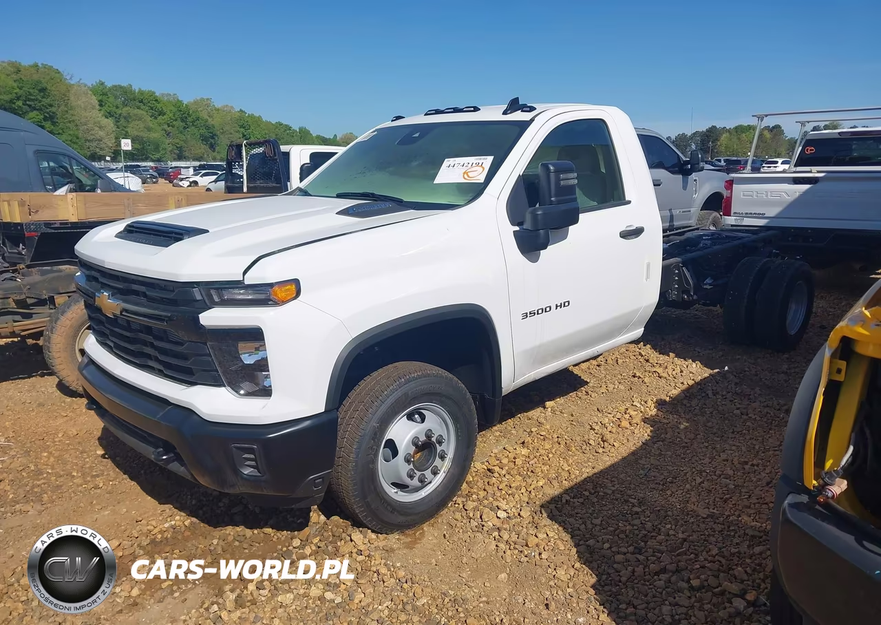 2026 Chevrolet Silverado 3500Hd Chassis Work Truck VIN:1GB3AREY7TF122776 - 2