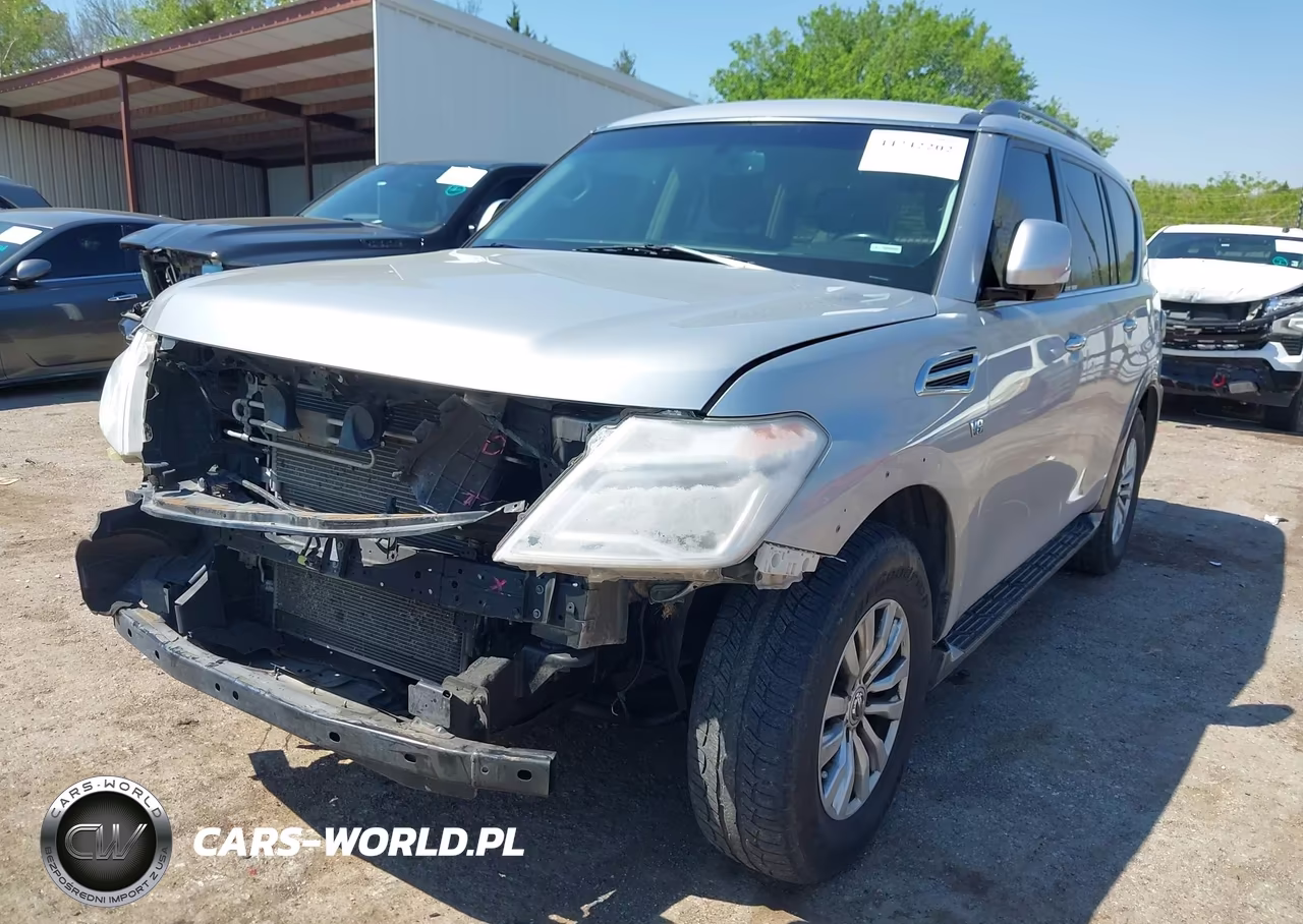 2017 Nissan Armada Sv VIN:JN8AY2NC4H9506681 - 2