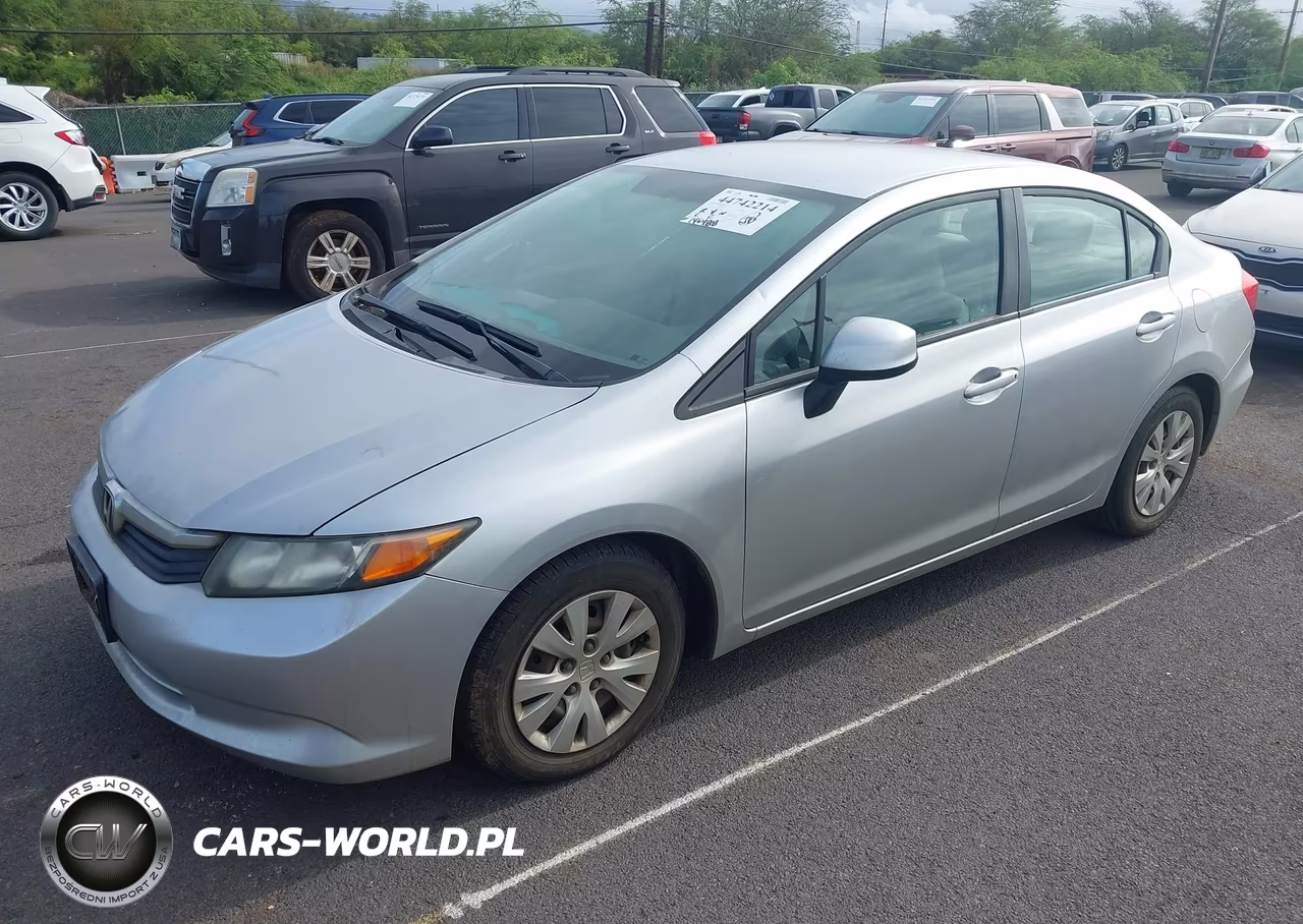 2012 Honda Civic Lx VIN:2HGFB2F53CH573902 - 2