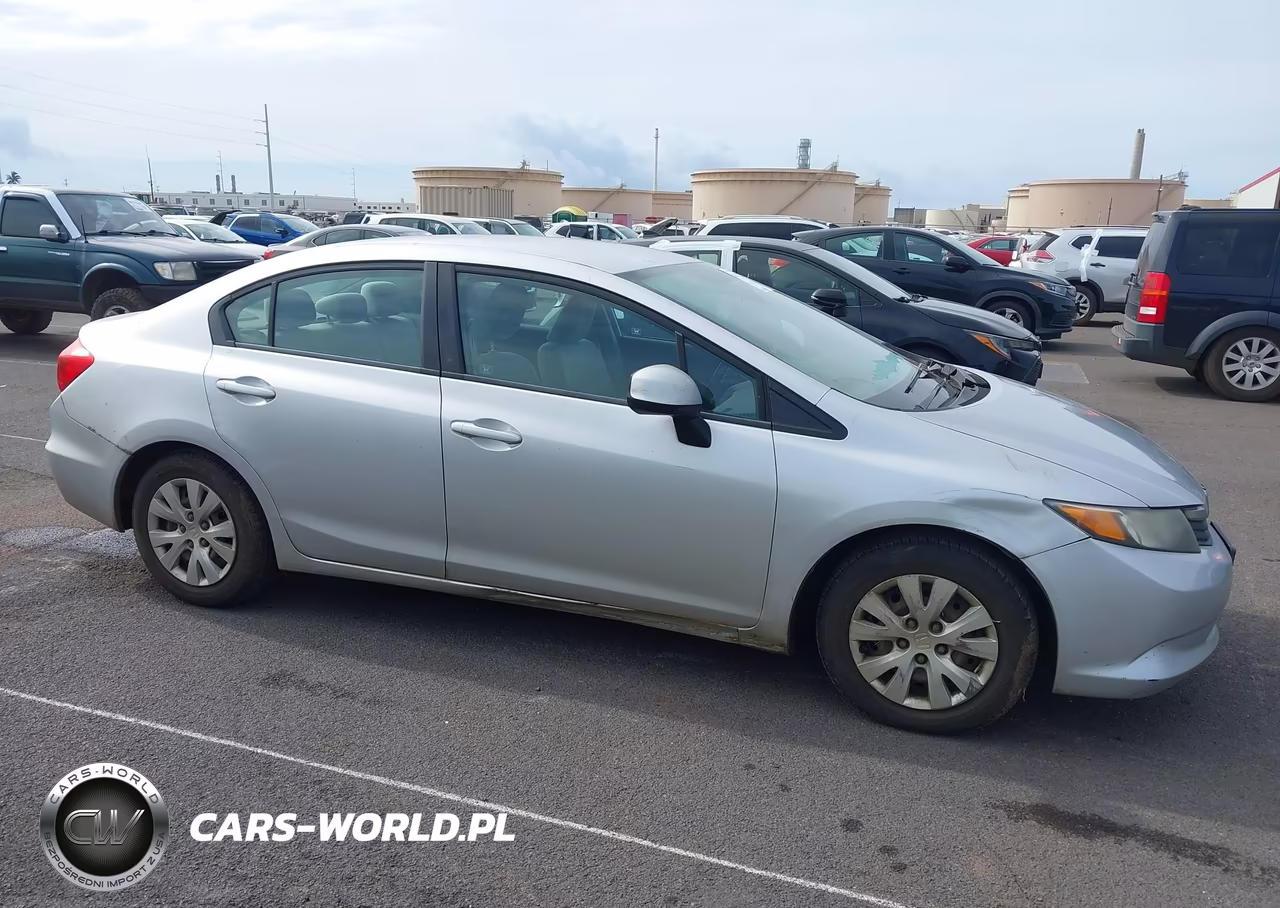 2012 Honda Civic Lx VIN:2HGFB2F53CH573902 - 6