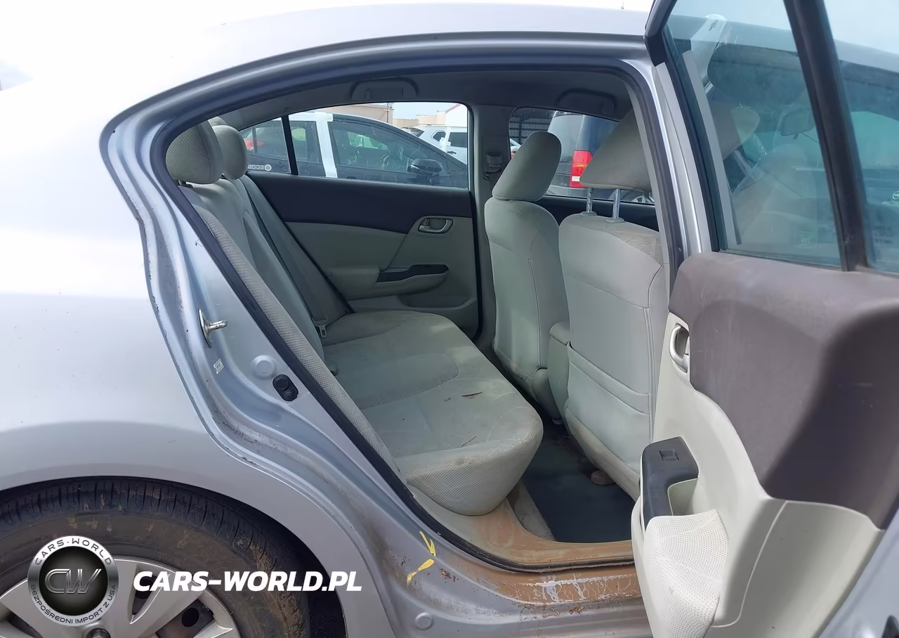 2012 Honda Civic Lx VIN:2HGFB2F53CH573902 - 8
