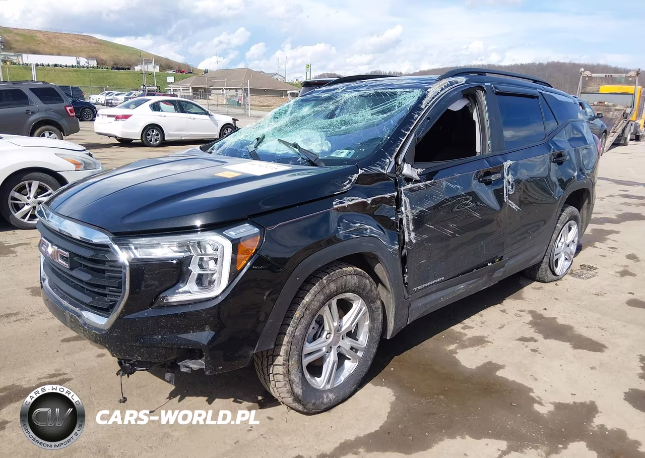 2022 GMC Terrain Awd Sle VIN:3GKALTEV8NL105921 - 2
