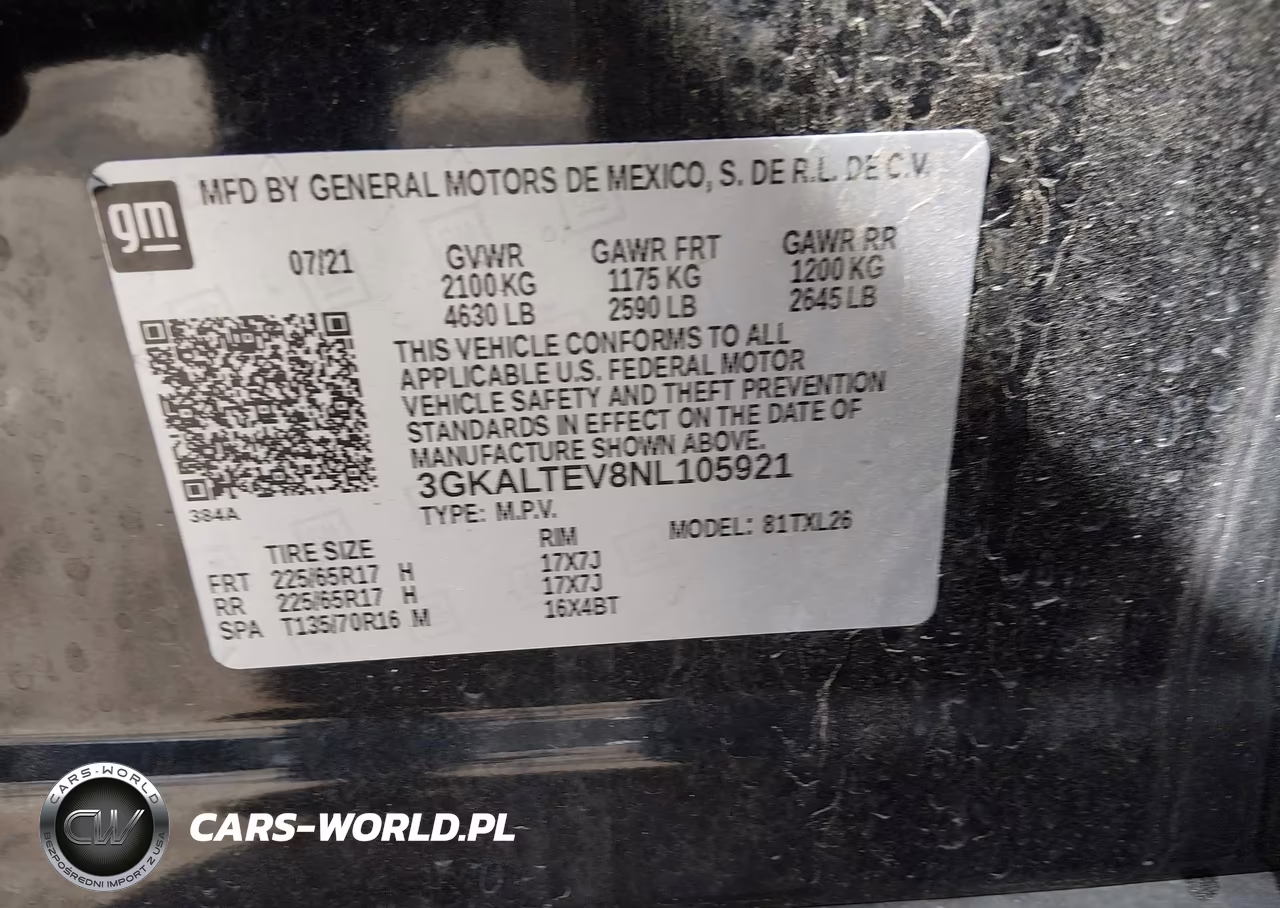 2022 GMC Terrain Awd Sle VIN:3GKALTEV8NL105921 - 9